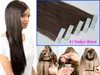 24 Inch 100Gram 40Pcs Seamless Tape in Remy Human Hair Extensions Platinum Blonde Color #60 Straight Real Human Hair Extensions Tape in Hair