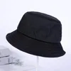 2020 Black White Solid Bucket Hat Unisex Bob Caps 힙합 고로스 남자 여자 여름 파나마 캡 해변 선 낚시 부니 모자