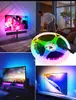 RGB 변경 가능한 USB LED 스트립 5050 DIY 유연한 LED 빛 블루투스 제어 / 음악 제어 LED TV 배경 조명 LED