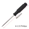 2.5mm mini-schroevendraaier Phillips Flat Tip Schroevendraaier voor DIY Reparatie Tools 4000pcs / lot