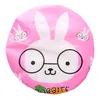 Fashion cute bath shower cap cute cartoon lace edge waterproof shower cap anti-soot shampoo cap