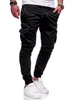 Erkek moda jogger pantolon erkek fitness vücut geliştirme spor salonu koşucular için pantolon giyim sonbahar eşofmanları281v