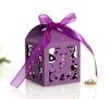 100pcs Bear Wedding Candy Boxes Favor Holders Design With Ribbon Supply To Baby Shower Birthday Party Exquisite Boxes