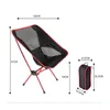 sedia pieghevole portatile da campeggio Attrezzatura in alluminio per esterni ultraleggera Sedia e sedie da gioco per la pesca Tempo libero Semplice