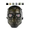 Desert Corps Máscara Ao Ar Livre Equipamento de Esportes Proteção Engrenagem Engrenagem Full Face Tactical Airsoft Terminator Mask No03-114