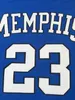 Hommes College 23 Basketball Derrick Rose Jerseys Blue University Tigers Uniform Sport