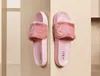 Diseñador- Zapatilla de color Piel sintética Zapatillas de diapositivas burdeos Sandalias de color rosa púrpura para interiores para mujer