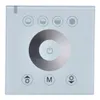 DIY home lighting single color LED Touch Panel Controller led dimmer for DC12-24V strip black and white