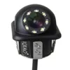 Ziqiao Car View Camera Camera Universale Backup Parcheggio Telecamera 8 LED Night Vision