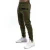 Nya män Gym Slim Fit Byxor Svettbyxor Tracksuit Joggers Skinny Sports Bottoms Long Pants Mane Casual Plus Size Pockets Pant2840