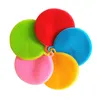 8 colors Magic Silicone Dish Bowl Cleaning Brushes Scouring Pad Pot Pan Wash Brushes Cleaner Kitchen LX6679