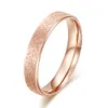Marry Me Couple Rings 18K Rose Gold Platinum Crystal I Love U All Day long Women Men Forever Love Rings Luxury Jewelry Wedding Engagement