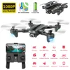 Drone S167 Katlanır GPS Drone WiFi HD Hava 4 K Akıllı Dört Eksenli Uçak Uzun Ömür Uzaktan Kumanda Uçağı