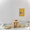 Çocuk Öğrenme Masaları Nordic Rüzgar Basit Yüzer Pencere Başucu Dekorasyon Küçük Çay Masası Çekim Aksesuarları