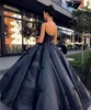 2018 Yeni Moda lacivert Balo Quinceanera Modelleri Spagetti sapanlar AYDINLATMA Saten Backless Suudi Arapça Gelinlik Sweet 16