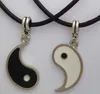 Gioielli di moda 10 pz / lotto Dono d'argento vintage Regali di vacanza - Yin Yang Collane 2 Pendenti Best Friend Lovers Ying Yang Collana Set Coppia A200