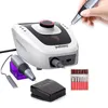 35W 40000 rpm JD700 Pro Electric Nail Drill Machine Equipment Manicure Pedicure Files Nail Art Borr Pen Machine Set Tools