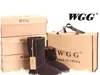 Livraison gratuite haute qualité WGG femmes bottes hautes classiques femmes botte bottes de neige botte en cuir d'hiver taille américaine 5--12