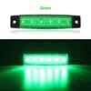 Wskaźnik LED Light Truck Side Marker 12 V 24 V 6 SMD Auto Samochód Turn Signal Lights Lights Lorry Przyczepa Ogon Lampa hamowania