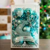 Kerst Ornament Licht Bal Pakket Kerst Decoratieve Ballen om Chrismas Tree Plastic Ball One Set 30 Kerstboom Ornamenten