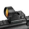 Trijicon Mini RMR SRO Red Dot Sight Collimator Rifle Reflex Sight Scope Fit 20mm Weaver Rail for Airsoft Hunting Rifle