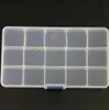 15 Slots Plastic Storage Box Case Home Organizer Earring Jewelry Container 2015 New Arrival