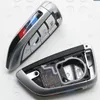 4-Tasten-Smartcard-Autoschlüssel-Shell-Fall für BMW 1 2 7 Serie X1 X5 X6 X5M X6M F-Klasse Fernschlüssel-Fob-Abdeckungseinsatz Blade230c