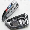 4 Button Smart Card Car Key Shell Case For BMW 1 2 7 Series X1 X5 X6 X5M X6M F Class Remote Key Fob Cover Insert Blade191d