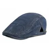 Voboom Summer Cotton Flat Cap Ivy Caps Bill Newsboy Mężczyźni Beret Women Gatsby Cabbie Hap kierowca Regultable Boina 0126053330