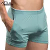TADDLE SEXY MEN Underkläder Boxer Shorts Mens Trunks Man Bomull Underkläder Högkvalitativa Hem Sleepwear Underbyxor Ny