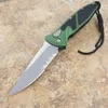 Recommend Theone Knives Socom the one Elite Folder S/A Knife (4in stonewash Part Serr) D2 b camping hunting knife folding knife