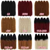 Irmã Locks Extensões de Cabelo Afro Crochet Tranças Locais 18 polegadas Loira Brown Bug Sinthic Hair Para Mulheres Reta Crochet Cabelo Longo Marley