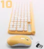 LT500 Oplaadbare Draadloze Toetsenbord Muis Set Game Office Keyboard Mute Draadloze Muis Keyboard Muis Combo's DHL GRATIS