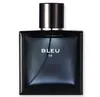 New Health Beauty Blue Perfume for Men 100ml 34 Oz مع وقت طويل الأمد رائحة جيدة رائحة عالية العطر Eau de Parfum 3062230
