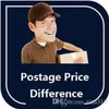 Home preenche a diferença de postagem/diferença de preço extra Diferença de preço postagem