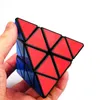 Magic Cube Pyramid Form Tredje Order Pussel Cube Professionell Ultra-Smooth Speed ​​Magico Cubo Twist Pussel DIY Educational Gifts Leksaker