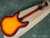 TABACCO SUNBURST SemiHollow Guitara elettrica con tastiera paldale