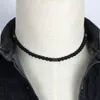 2019 Classique Pierre De Lave Naturelle Hommes Colliers De Perles Chocker Surfer Collier Pour Hommes Unique Collier De Perles Cadeau Pour Lui SU-14