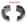 Магнитное кольцо для пениса, кольцо для мошонки из нержавеющей стали, БДСМ-связывание для мужчин, маленький, средний, большой размер, усиление эрекции Devi4630228