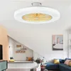 moderne dimmen fan lamp kroonluchter verlichting minimalistisch restaurant liggende kroonluchter ventilator plafondlamp hanglampen 123