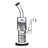 Toro Recycler Bubbler Bubbler Bongs кальяны диффузные деревья с двойной рукой Perc Perbe Dab Dab с 18 -миллиметровой чашкой соединением