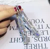 Lüks Tasarımcı Takı Kadınlar Parlak Kristal Geometrik Stil Bling Pırlanta Geometri Küpe ile Küpe Sallantı Küpe Küpe Küpe Parti için