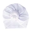 2020 nouveau 1 pièces velours bébé chapeau filles beignet hiver bébé bonnet enfants Turban chapeaux printemps bébé fille chapeau photographie accessoires 11 couleur