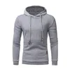 Fashion-Hoodies Men 2018 Brand Male Long Sleeve Solid Color Hooded Sweatshirt Mens Hoodie Tracksuit Sweat Coat Casual Sportswear