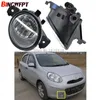 Dimma lampa montering super ljus dimma ljus för Nissan Teana Micra presage Bluebird Elgrand 2002-2015 Halogen / LED dimljus