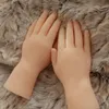 1pair Tpe Female Hand Art Mannequin Half Torso Child Body Props Jewelry Model Nail Art Halloween Doll D196