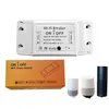 WiFi Smart Lichtschaltersteuerung Universal Breaker Timer Smart Life APP Wireless Remote Arbeiten mit Alexa Google Home