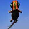 House lizard Kite 3D Kite Colorful Skeleton Long Tail Easy to fly Beach Kites outdoor sport Play2363644