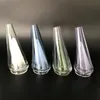 Remplacement de tuyau en verre avec 4 couleurs pour les accessoires de plate-forme Peak Dabber Bong à eau en verre