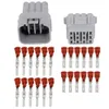 5 Sets/Kits 12 Pin/Way Waterproof Electrical Wire Connector DJ7125Y-2.2-11/21 Male and female Automobile Connector